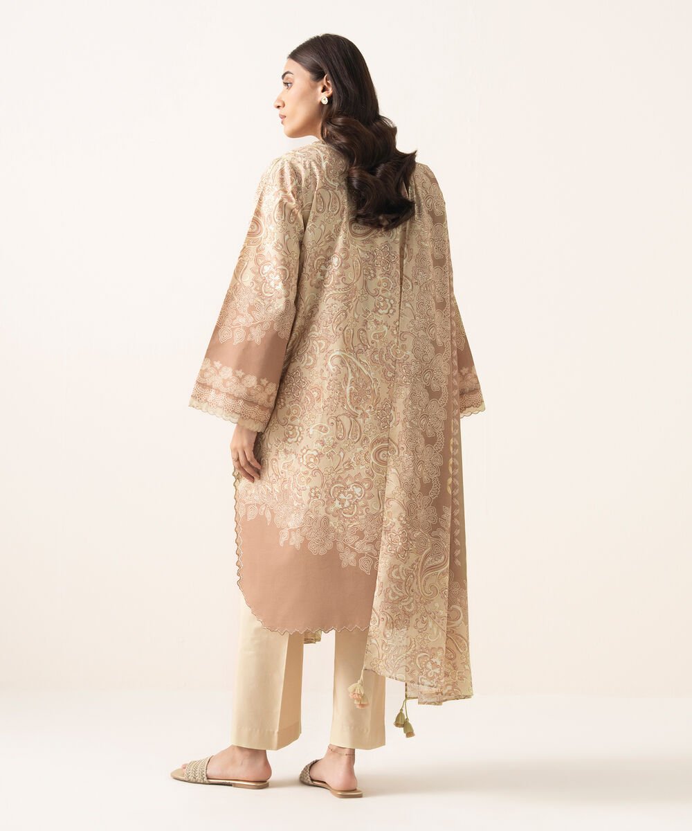 3 Piece - Printed Lawn Suit