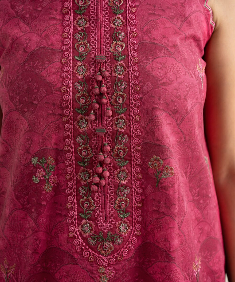 3 Piece - Embroidered Lawn Suit