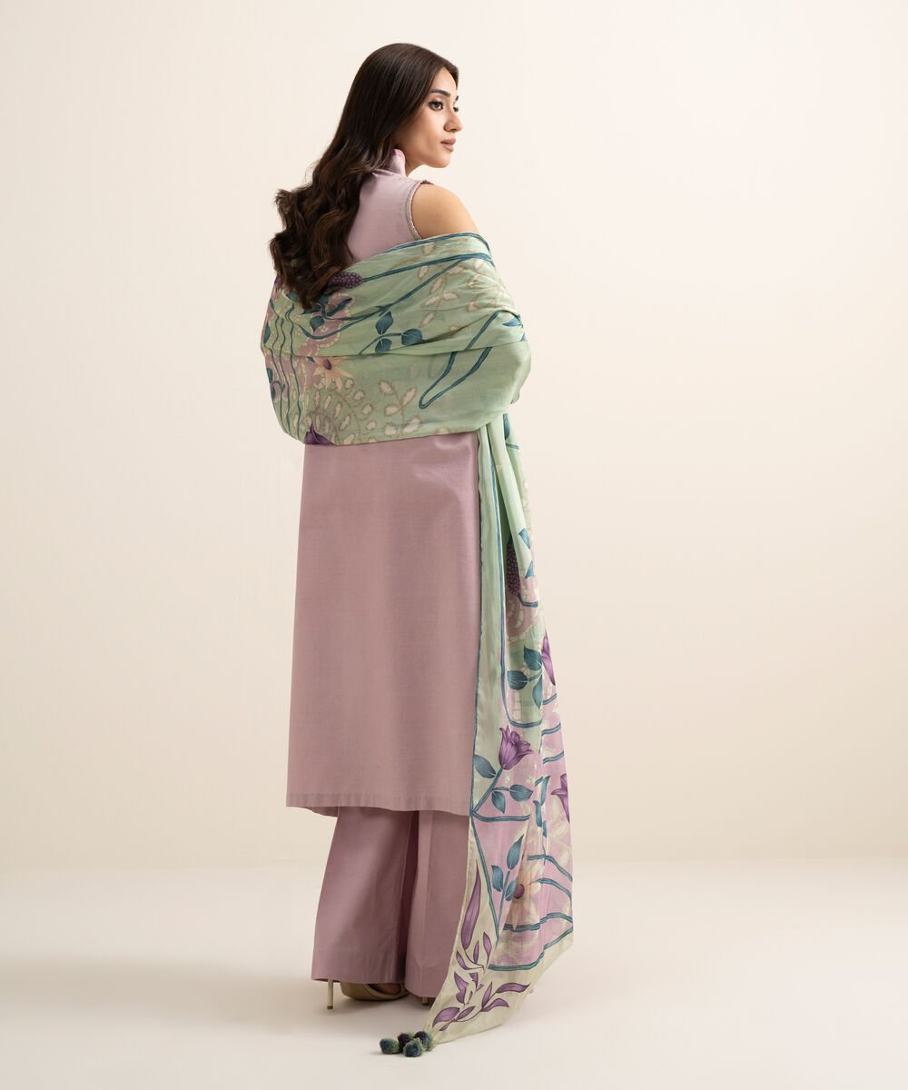 3 Piece - Embroidered Lawn Suit