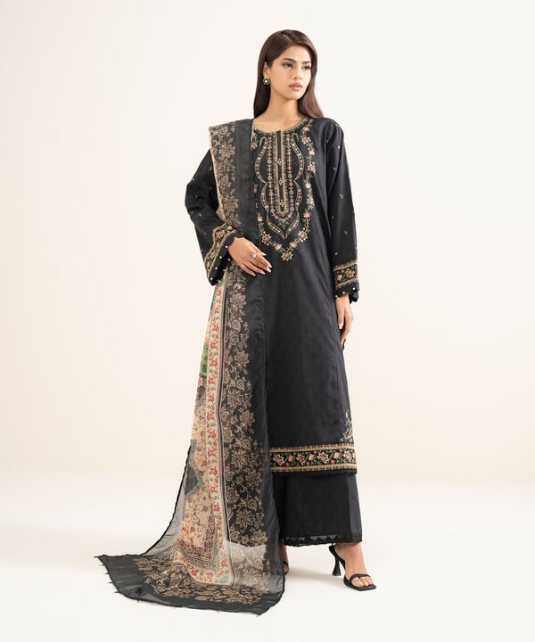 Embroidered Jacquard Shirt