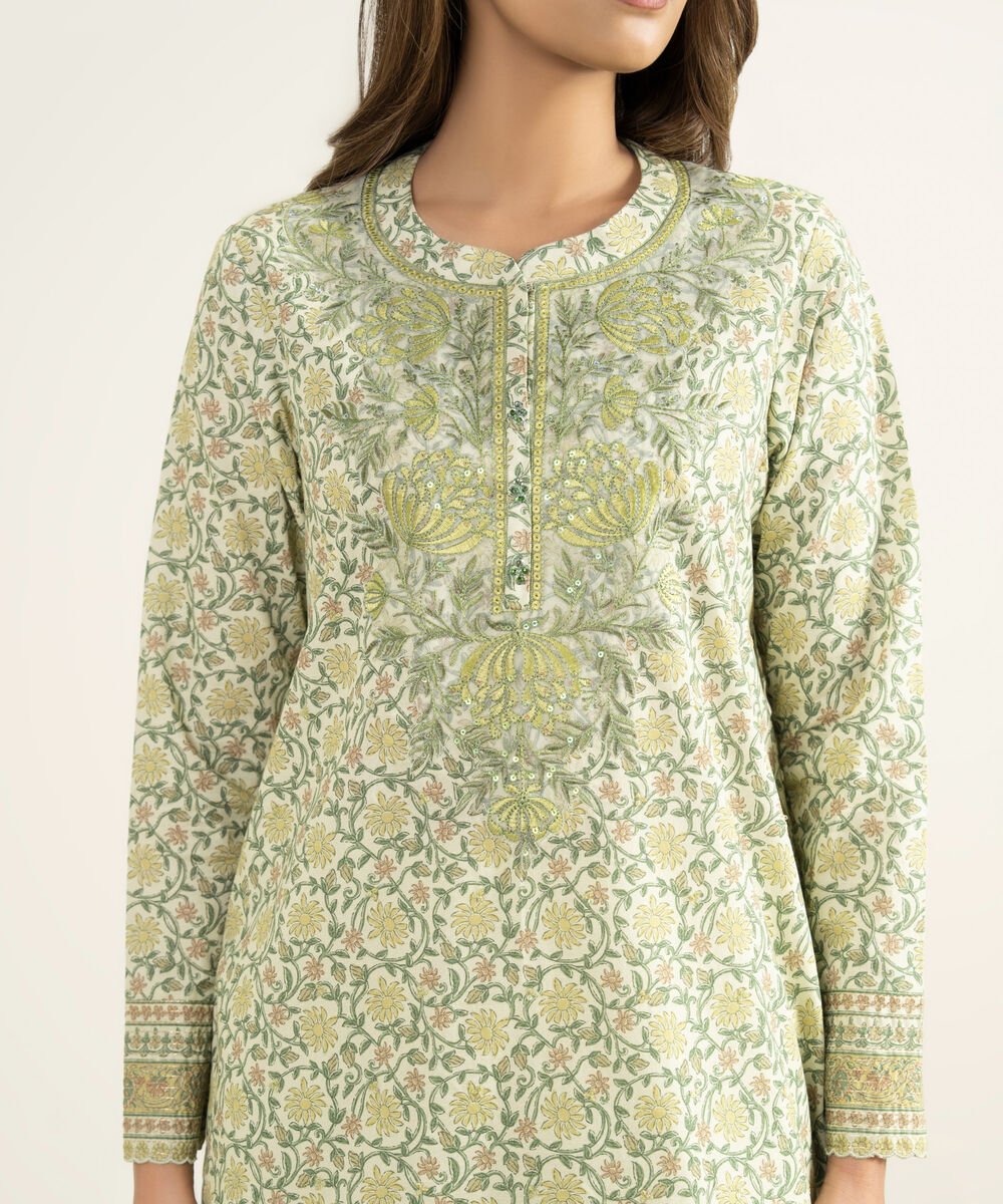 3 Piece - Embroidered Lawn Suit