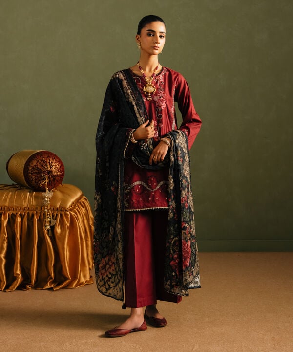 Embroidered Jacquard Shirt