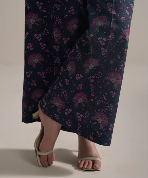 Embroidered Cotton Satin Shirt