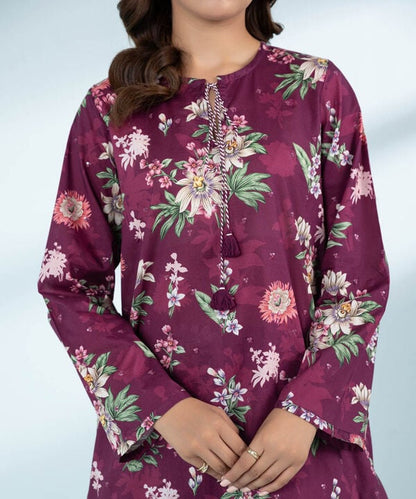 2 Piece - Printed Lawn Suit (Stitched)