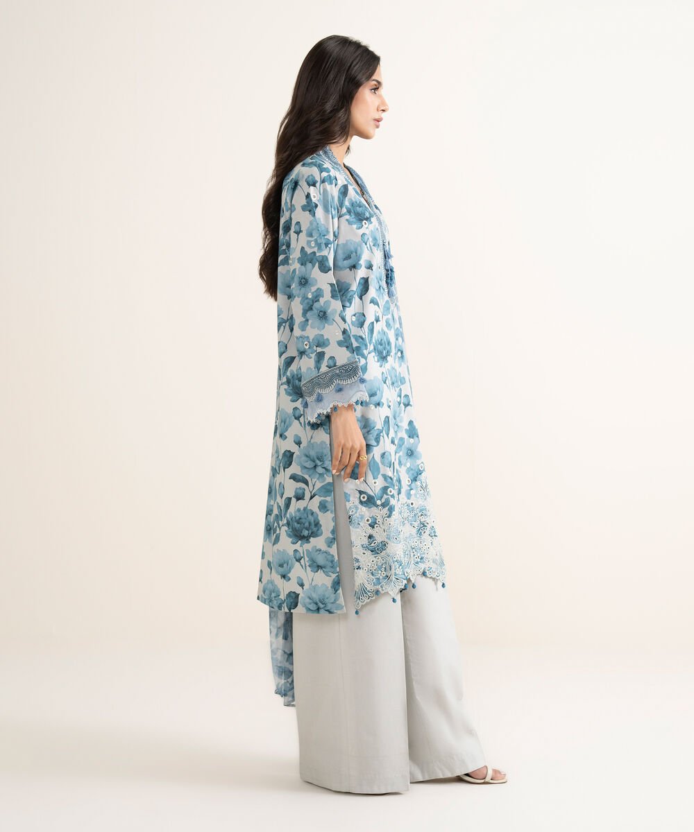 3 Piece - Embroidered Lawn Suit