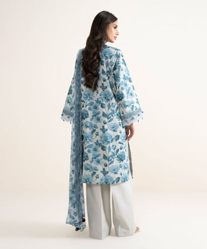 3 Piece - Embroidered Lawn Suit