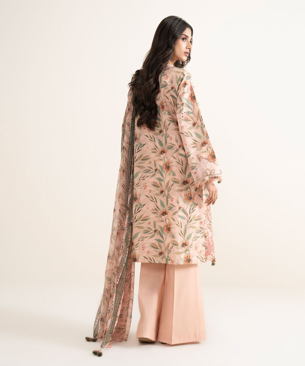 3 Piece - Embroidered Lawn Suit