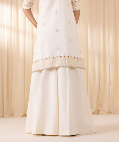 3 Piece - Embroidered Karandi Suit
