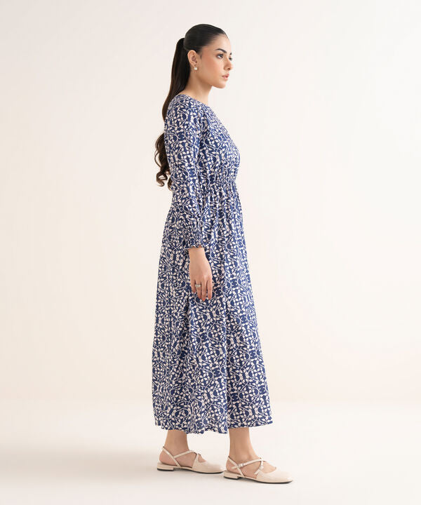 Printed Cambric Dress