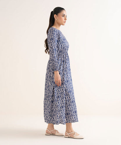 Printed Cambric Dress