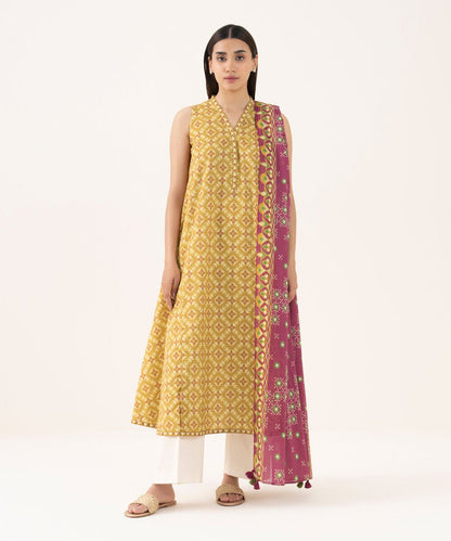2 Piece - Printed Lawn Suit