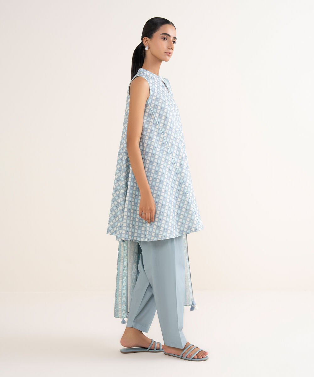 3 Piece - Printed Lawn Suit