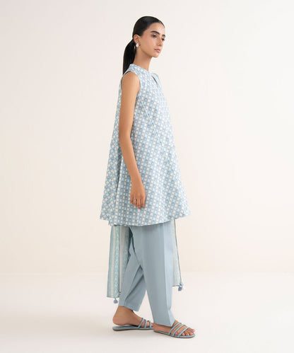 3 Piece - Printed Lawn Suit