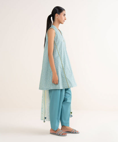 3 Piece - Printed Lawn Suit