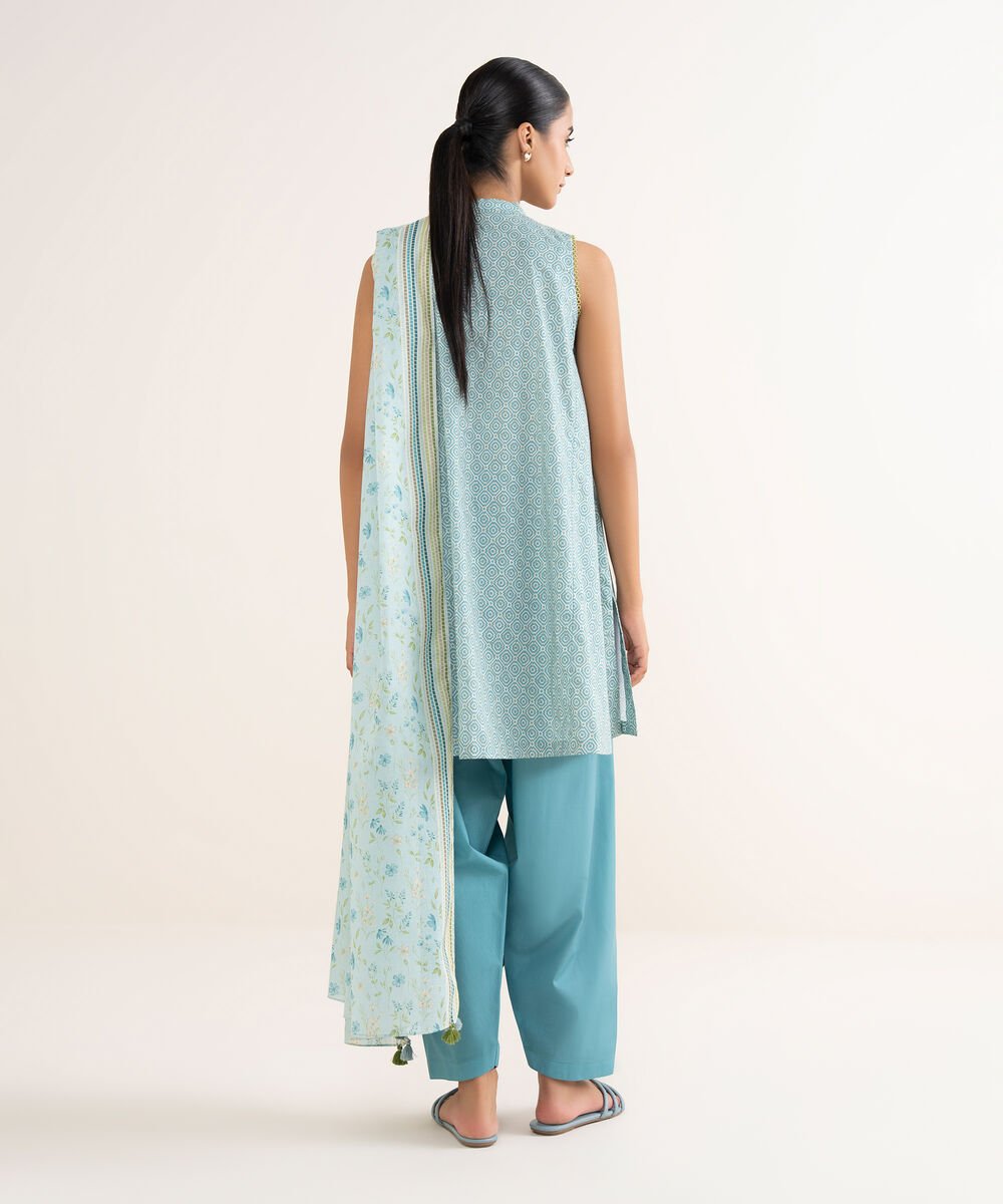 3 Piece - Printed Lawn Suit