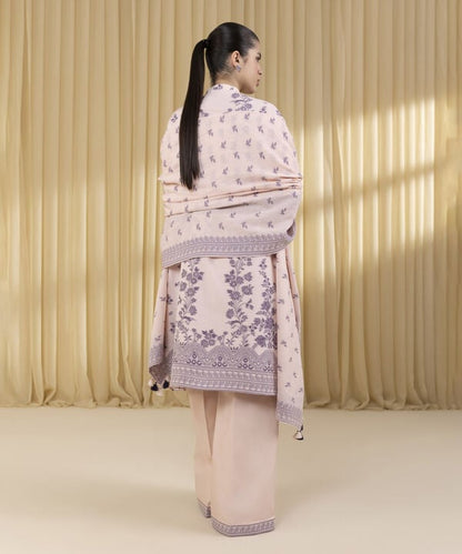 3 Piece - Jacquard Suit (Unstitched)