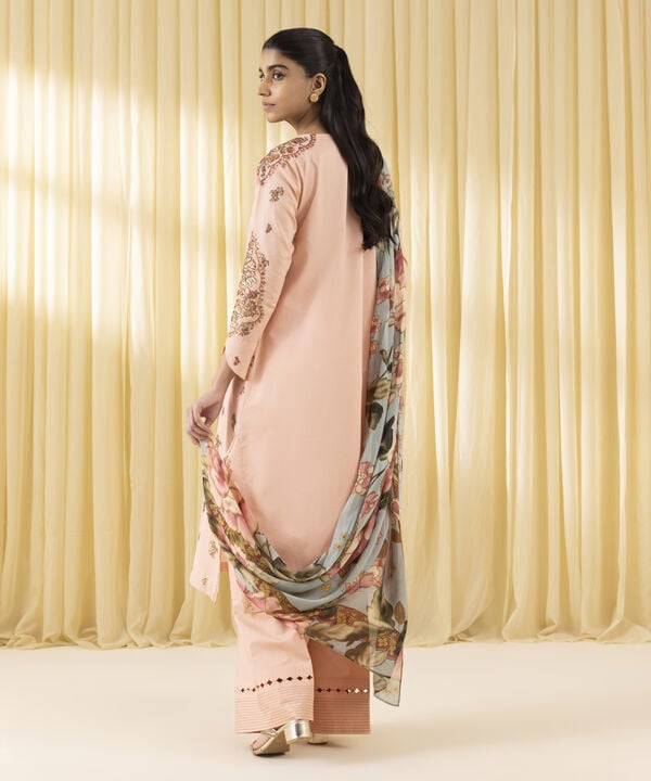 3 Piece - Embroidered Lawn Suit (Unstitched)