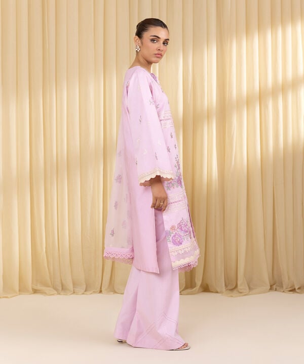 3 Piece - Embroidered Lawn Suit (Unstitched)