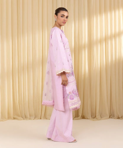 3 Piece - Embroidered Lawn Suit (Unstitched)