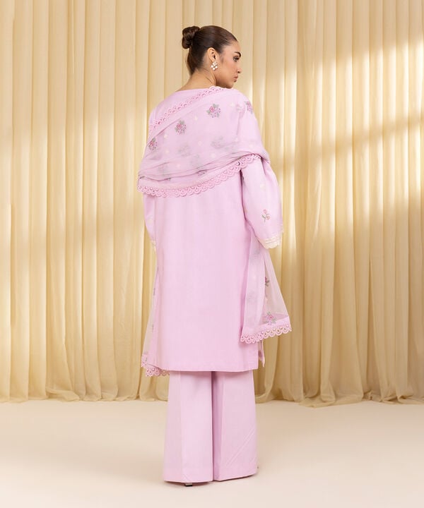 3 Piece - Embroidered Lawn Suit (Unstitched)