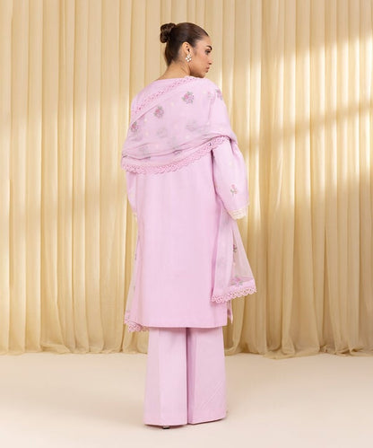 3 Piece - Embroidered Lawn Suit (Unstitched)