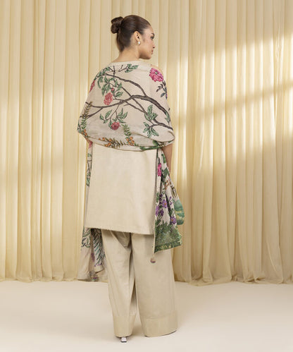 3 Piece - Embroidered Lawn Suit (Unstitched)