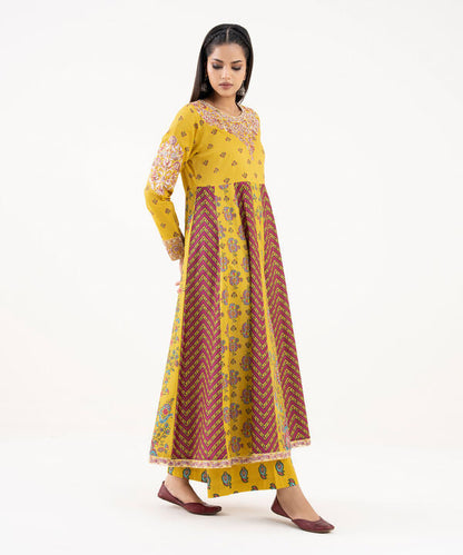 Embroidered Lawn Viscose Pishwas