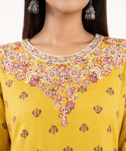 Embroidered Lawn Viscose Pishwas