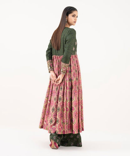 Embroidered Lawn Viscose Pishwas