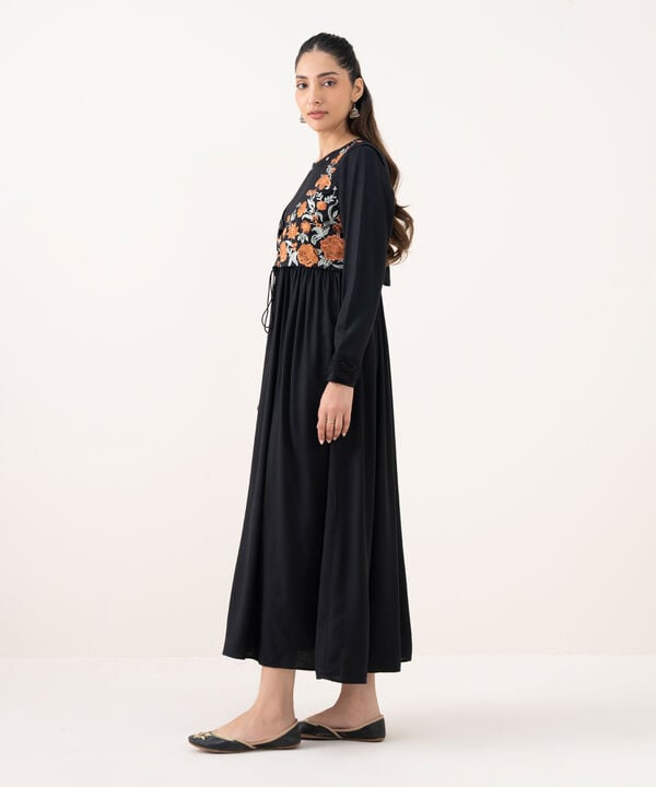 Viscose Linen Dress