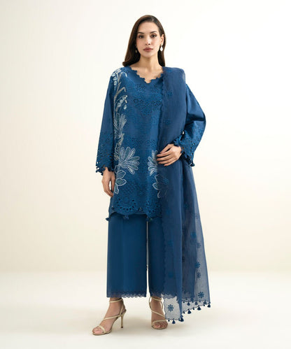 3 Piece - Embroidered Lawn Suit