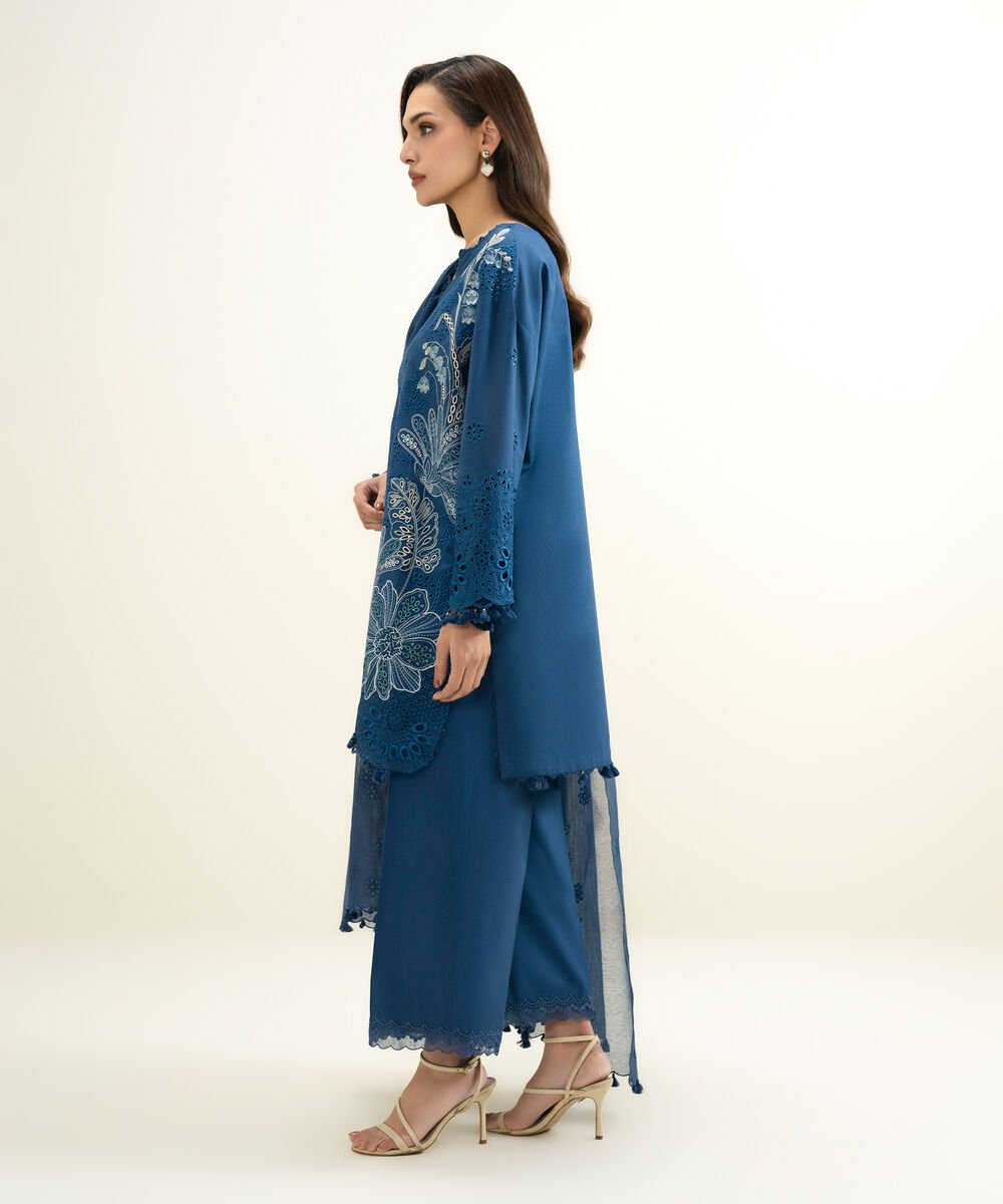 3 Piece - Embroidered Lawn Suit