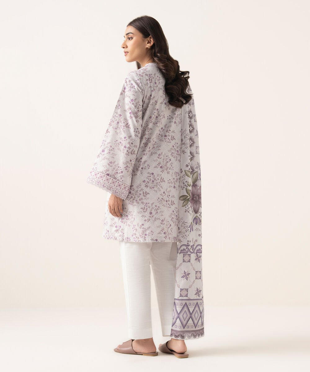 3 Piece - Printed Lawn Suit
