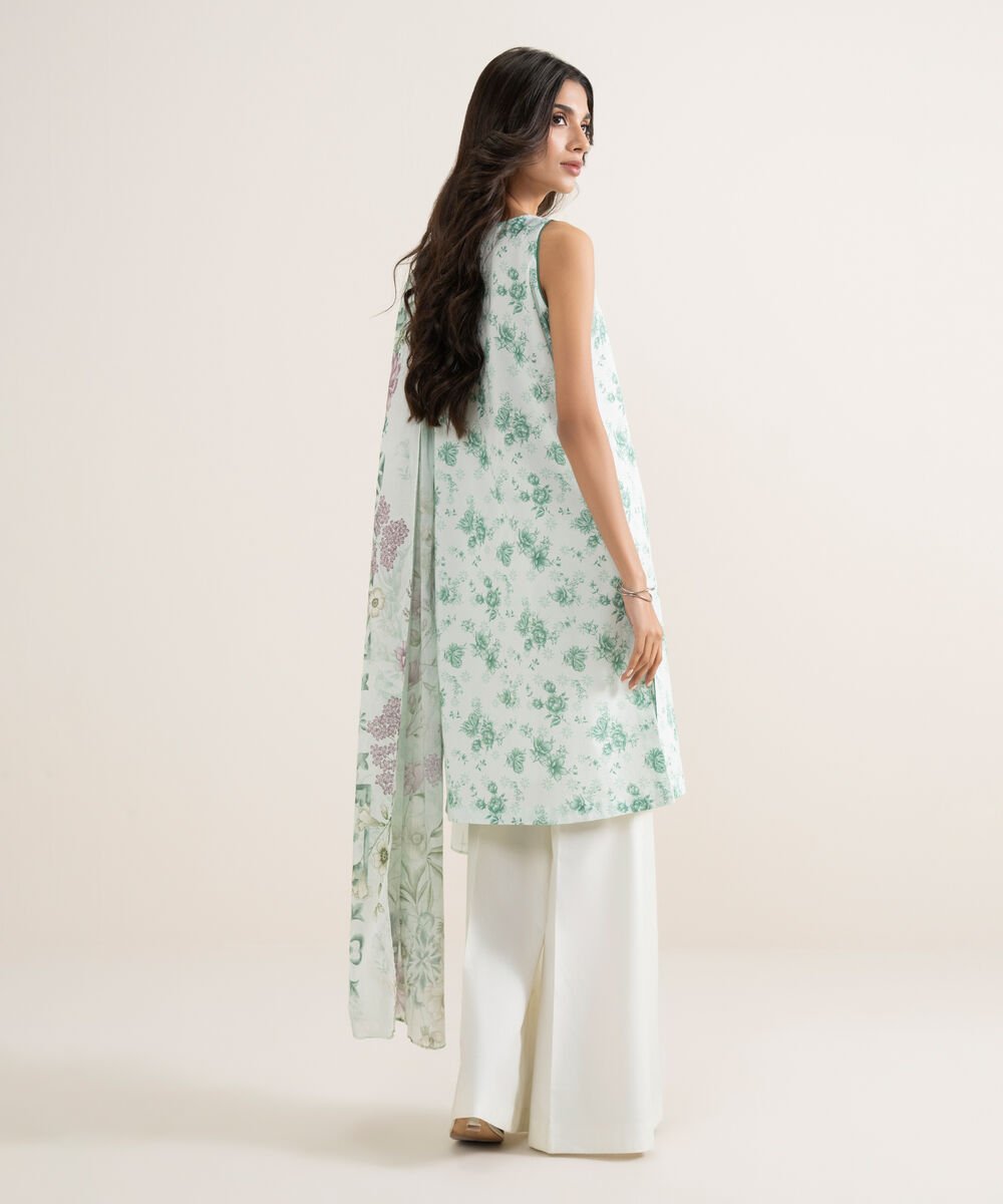 3 Piece - Printed Lawn Suit