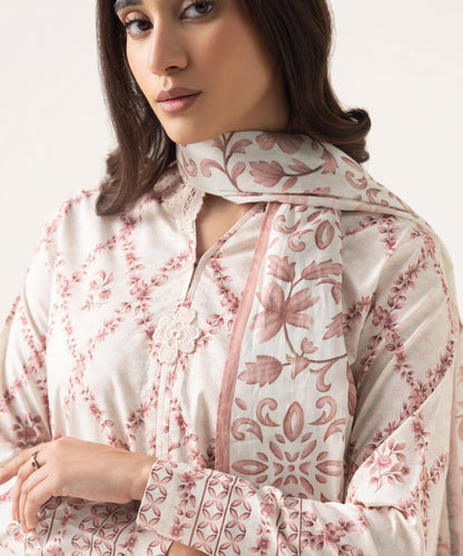 3 Piece - Printed Lawn Suit