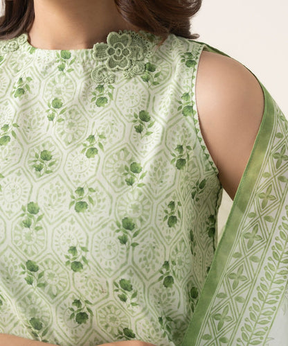 3 Piece - Printed Lawn Suit