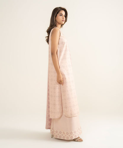 3 Piece - Printed Zari Lawn Suit