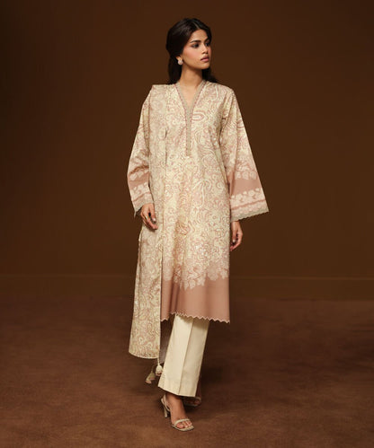 3 Piece - Printed Lawn Suit