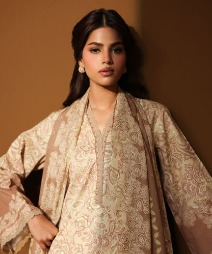 3 Piece - Printed Lawn Suit