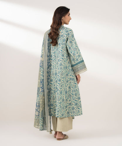 3 Piece - Embroidered Lawn Suit
