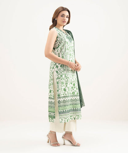 3 Piece - Embroidered Lawn Suit