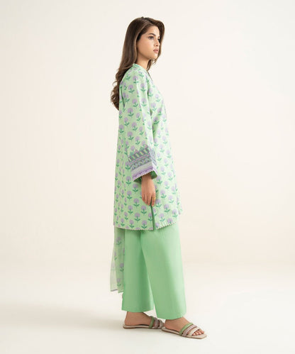 3 Piece - Embroidered Lawn Suit