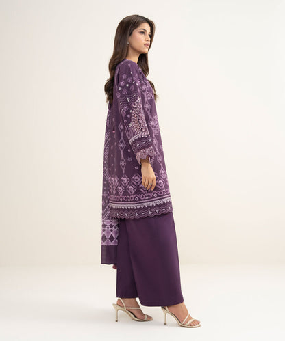 3 Piece - Embroidered Lawn Suit