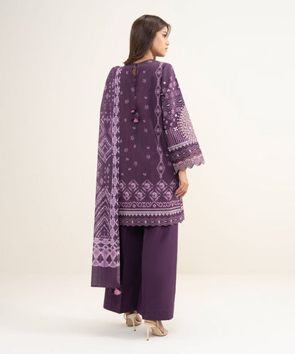 3 Piece - Embroidered Lawn Suit