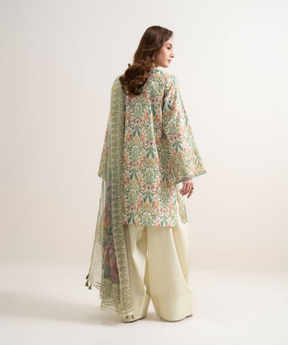 3 Piece - Embroidered Lawn Suit