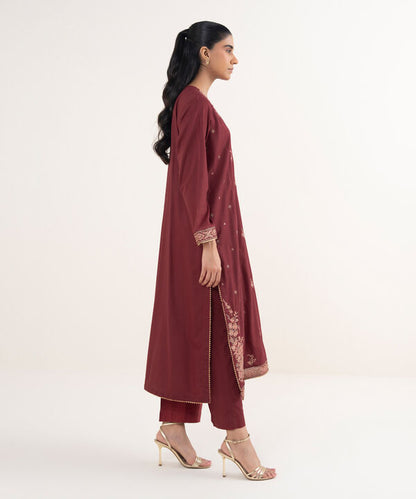 Embroidered Cotton Viscose Shirt