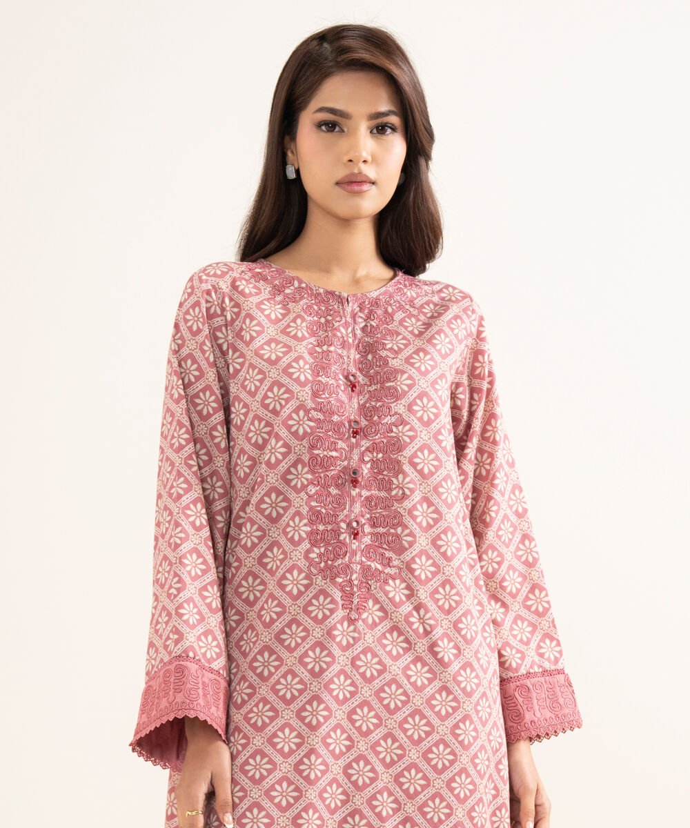 Embroidered Lawn Shirt