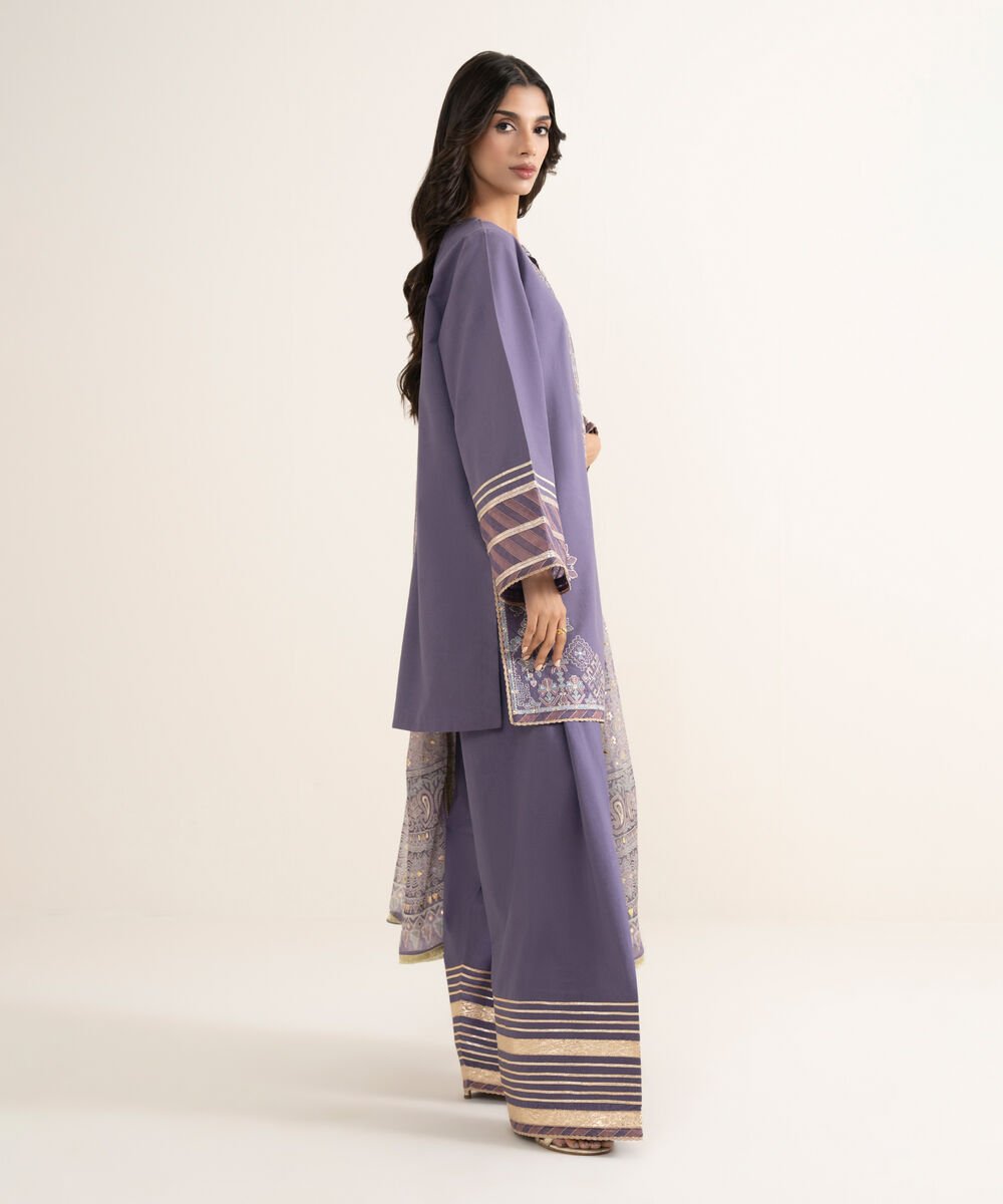 3 Piece - Embroidered Lawn Suit