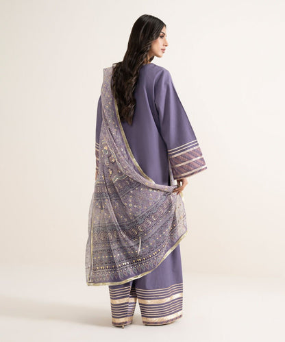3 Piece - Embroidered Lawn Suit