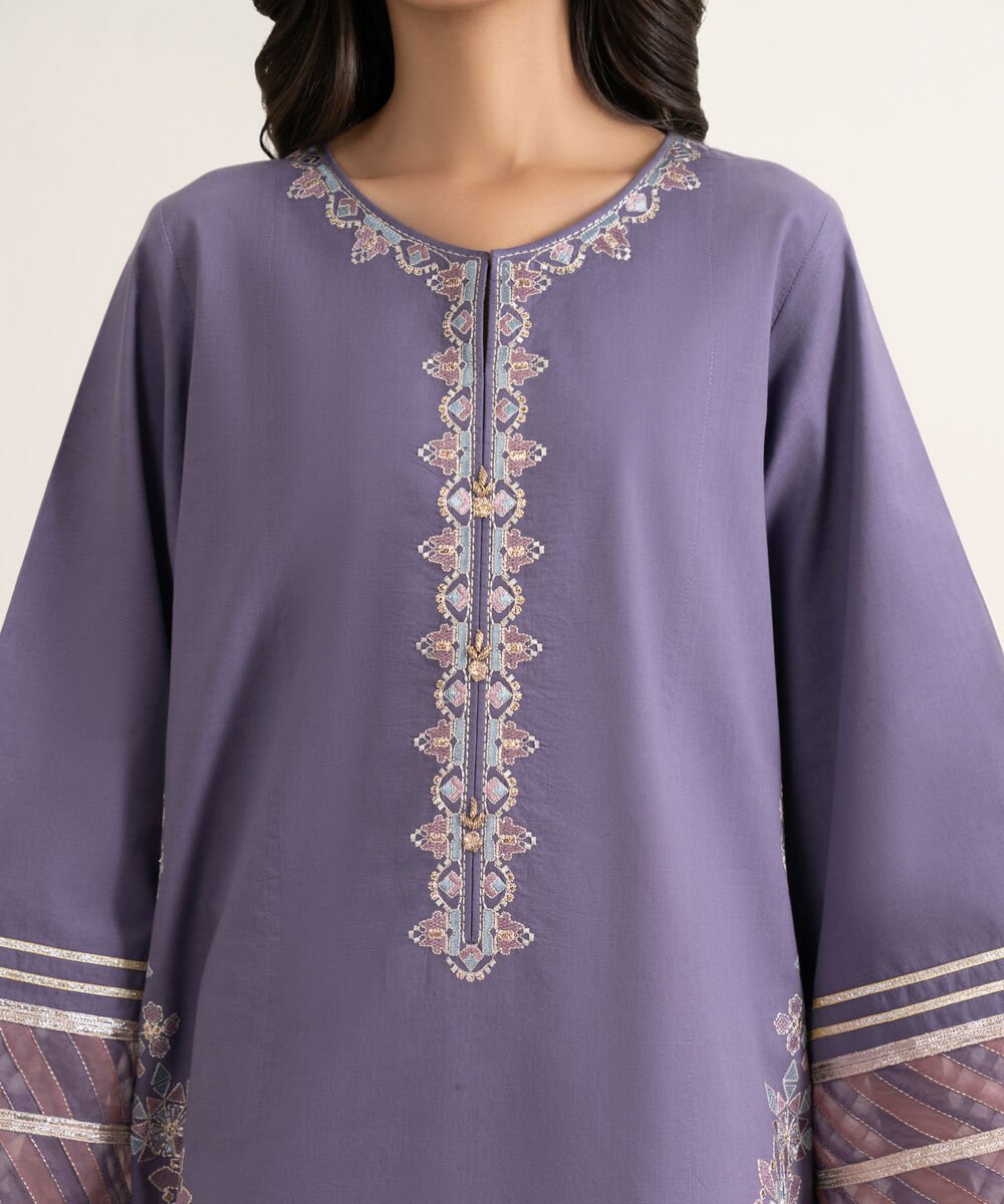 3 Piece - Embroidered Lawn Suit